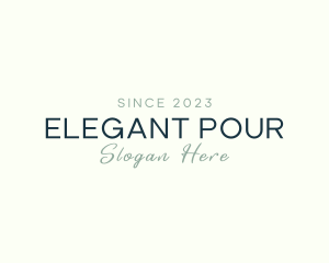 Elegant Fashion Stylist logo design