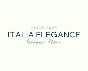 Elegant Fashion Stylist logo design