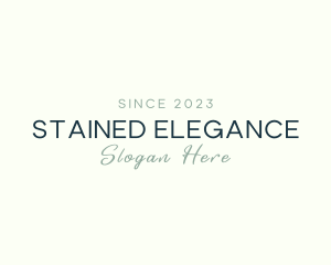 Elegant Fashion Stylist logo design