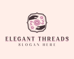 Flower Hands Boutique logo design