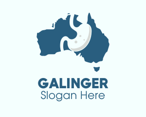 Digestive - Australia Gastroenterology Medical Organ logo design