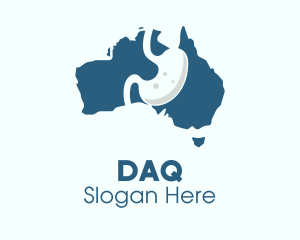 Blue - Australia Gastroenterology Medical Organ logo design