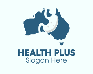 Medical - Australia Gastroenterology Medical Organ logo design