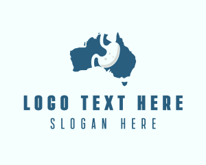 Cancer - Australia Gastroenterology Medical Organ logo design