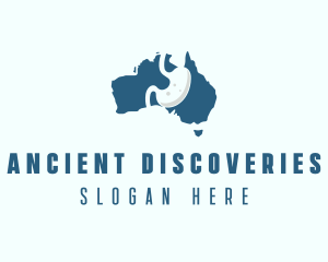 Australia Gastroenterology Medical Organ logo design