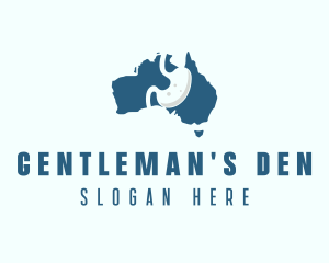 Australia Gastroenterology Medical Organ logo design