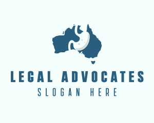 Australia Gastroenterology Medical Organ logo design