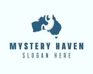 Australia Gastroenterology Medical Organ logo design