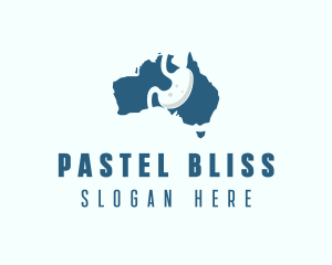 Australia Gastroenterology Medical Organ logo design