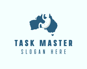 Australia Gastroenterology Medical Organ logo design