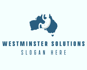 Australia Gastroenterology Medical Organ logo design