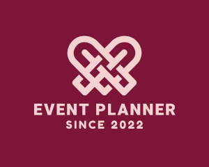 Wedding Planner Heart logo design