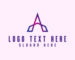 Programmer - Generic Company Letter A logo design