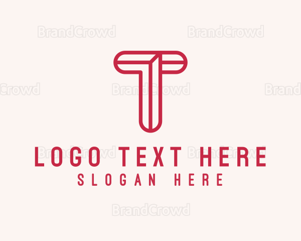 Professional Company Letter T Logo