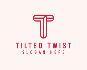 Professional Company Letter T logo design