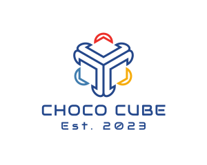 Modern Creative Cube logo design