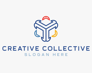 Modern Creative Cube logo design