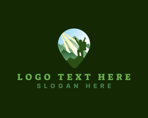 Adventure - Adventure Mountain Climbing logo design