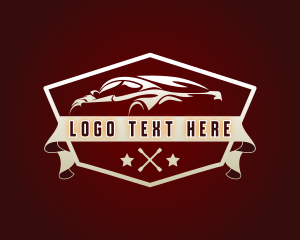 Lug Wrench - Automobile Car Mechanic logo design