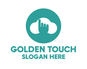 Touch Cloud Storage logo design
