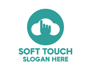 Touch - Touch Cloud Storage logo design