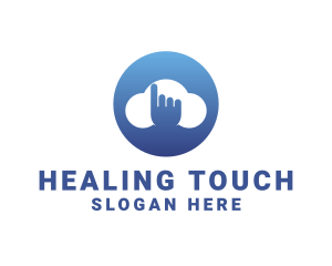 Touch Cloud Storage logo design