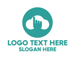 Storage - Touch Cloud Storage logo design