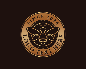 Bug - Premium Bee Apiary logo design