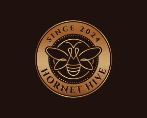 Hornet - Premium Bee Apiary logo design