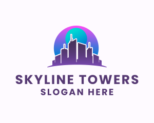 Skyline Real Estate logo design