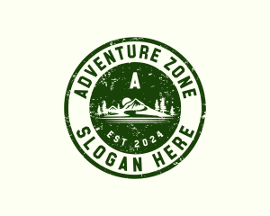 Mountain Adventure Camp  logo design