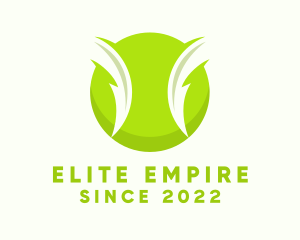 Electric Green Tennis Ball logo design