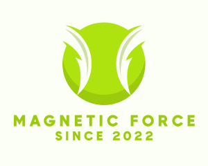 Electric Green Tennis Ball logo design