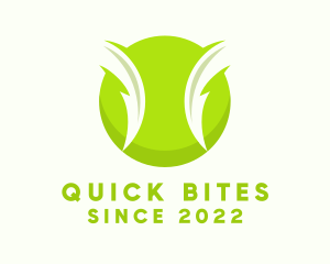 Electric Green Tennis Ball logo design