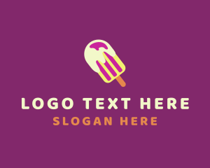 Cream - Ice Cream Popsicle logo design