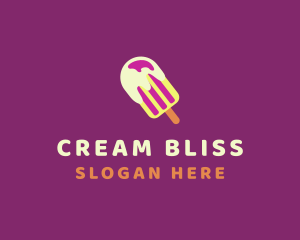 Cream - Ice Cream Popsicle logo design