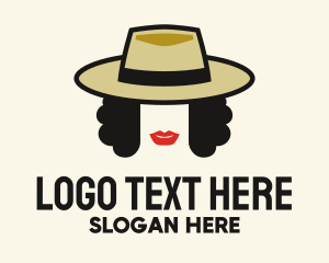 Fashion - Woman Fashion Hatmaker logo design