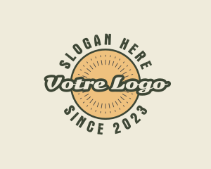 Retro Souvenir Store Logo