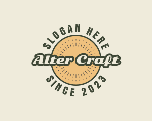 Retro Souvenir Store logo design