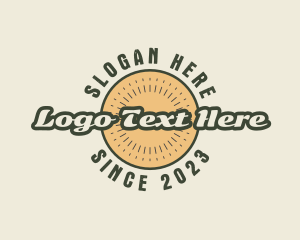Organization - Retro Souvenir Store logo design