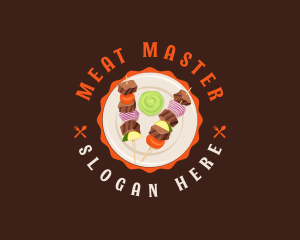 Kebab Plate Restaurant logo design