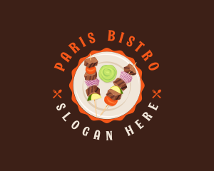 Kebab Plate Restaurant logo design