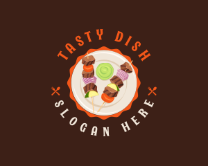 Kebab Plate Restaurant logo design