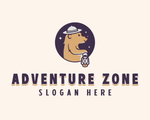 Adventure Bear Camper logo design