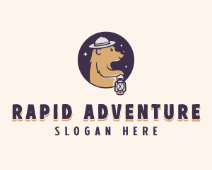 Adventure Bear Camper logo design