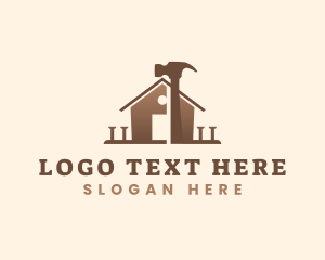 Nail - Hammer House Construction logo design