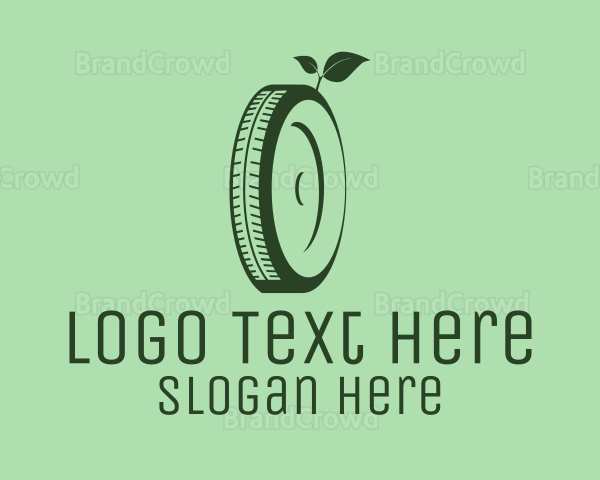 Eco Green Tyre Logo