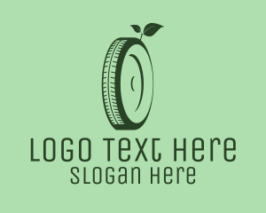 Eco Green Tyre Logo