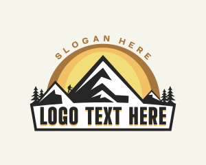 Outdoor - Forest Summit Adventure logo design