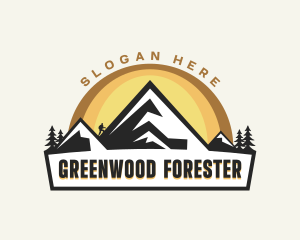 Forest Summit Adventure logo design